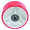 Vestil Polyurethane Wheel 5x2 Red/Silver WHL-PU-5X2 - alternate 2